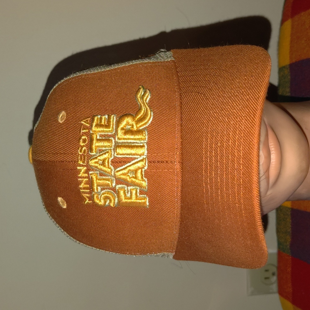 Minnesota State Fair Embroidered Trucker Mesh Snapback Hat Cap